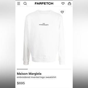 Maison Margiela Sweatshirts Medium